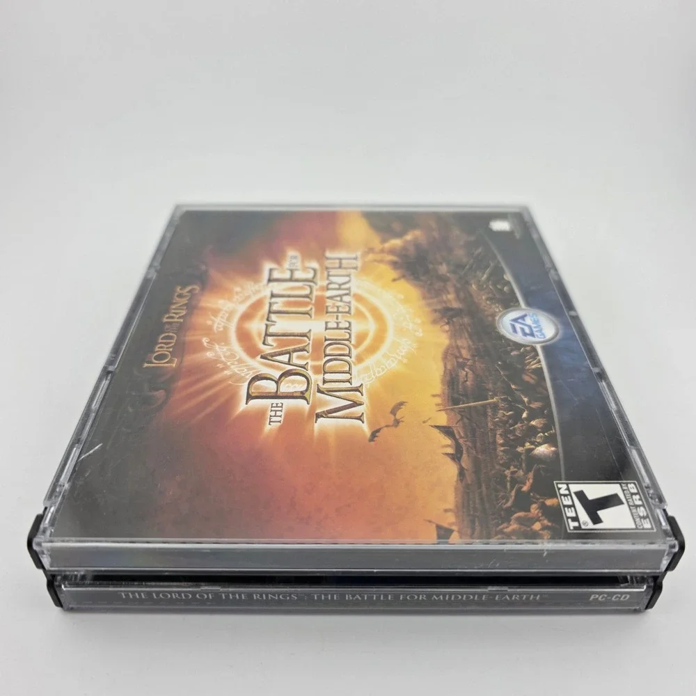 EA The Lord of the Rings The Battle for Middle-Earth PC-CD 4-Disc Set FAIR